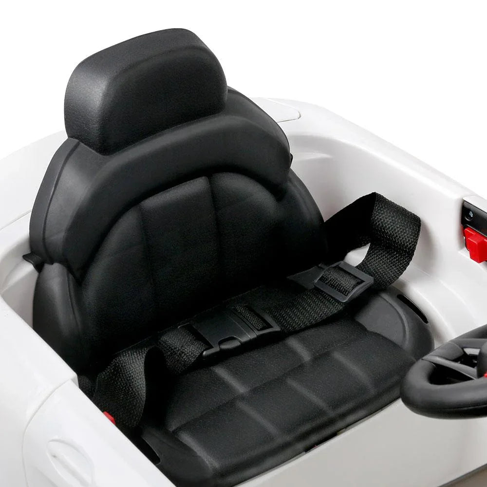 Rigo Kids Ride On Car Electric Toys 12V Battery Remote Control White
