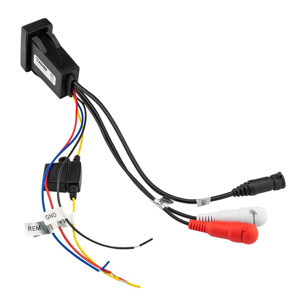 Marine And Powersports Waterproof Rocker Switch Bluetooth Audio Receiver With Controls DS18
