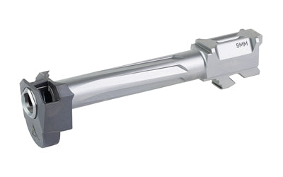 Radian Weapons RAMJET Barrel |  AFTERBURNER Compensator |  9MM |  DLC Finish |  Bronze and Black |  INTRA-LOK Mounting System |  Fits Glock 19/19X/45 Gen5 Atomic Defense