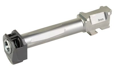 Radian Weapons RAMJET Barrel |  AFTERBURNER Compensator |  9MM |  DLC Finish |  Bronze and Black |  INTRA-LOK Mounting System |  Fits Glock 19/19X/45 Gen5 Atomic Defense