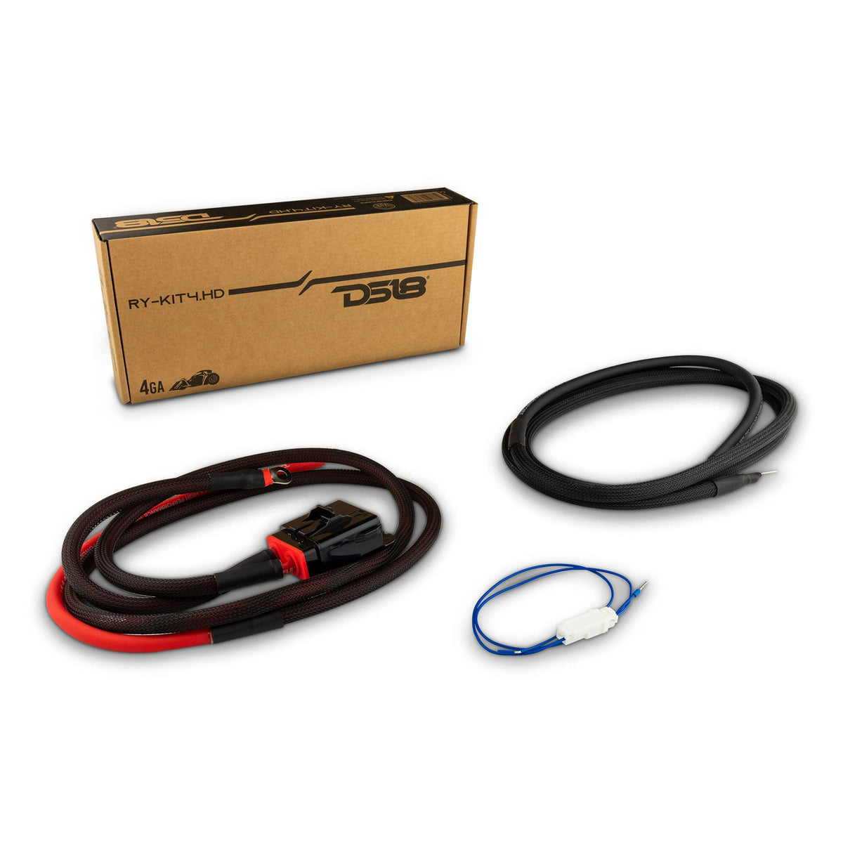 4-GA  RYDER OFC Amplifier  Installation Kit for Harley-Davidson DS18