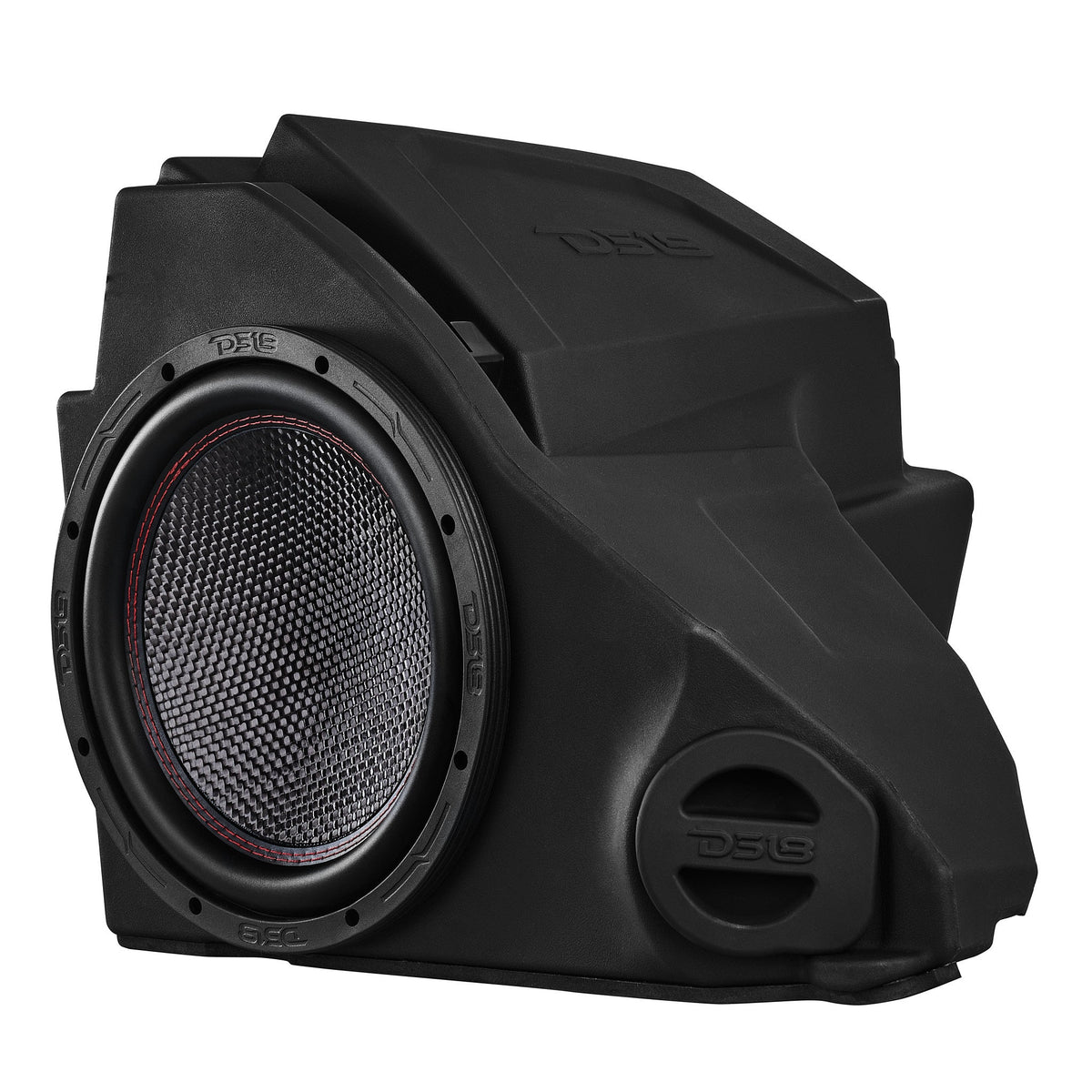 Polaris RZR Glove Box 10" Subwoofer Enclosure 1200 Watts Carbon Fiber Subwoofer DS18