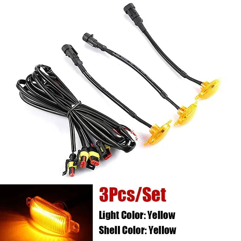 Universal LED Car Front Grille Lights | Eagle Eye Lamp with Harness for Pickup, Off-Road, SUV, Ford, Toyota MyPetiteCar.com