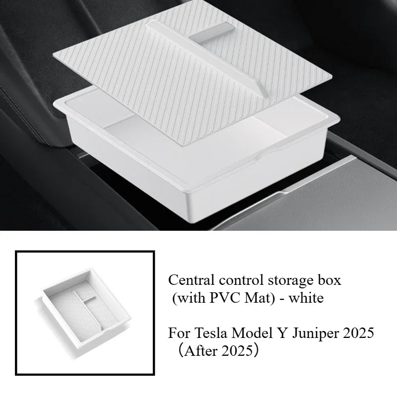 Tesla Model Y Juniper 2025 Center Console Organizer Set