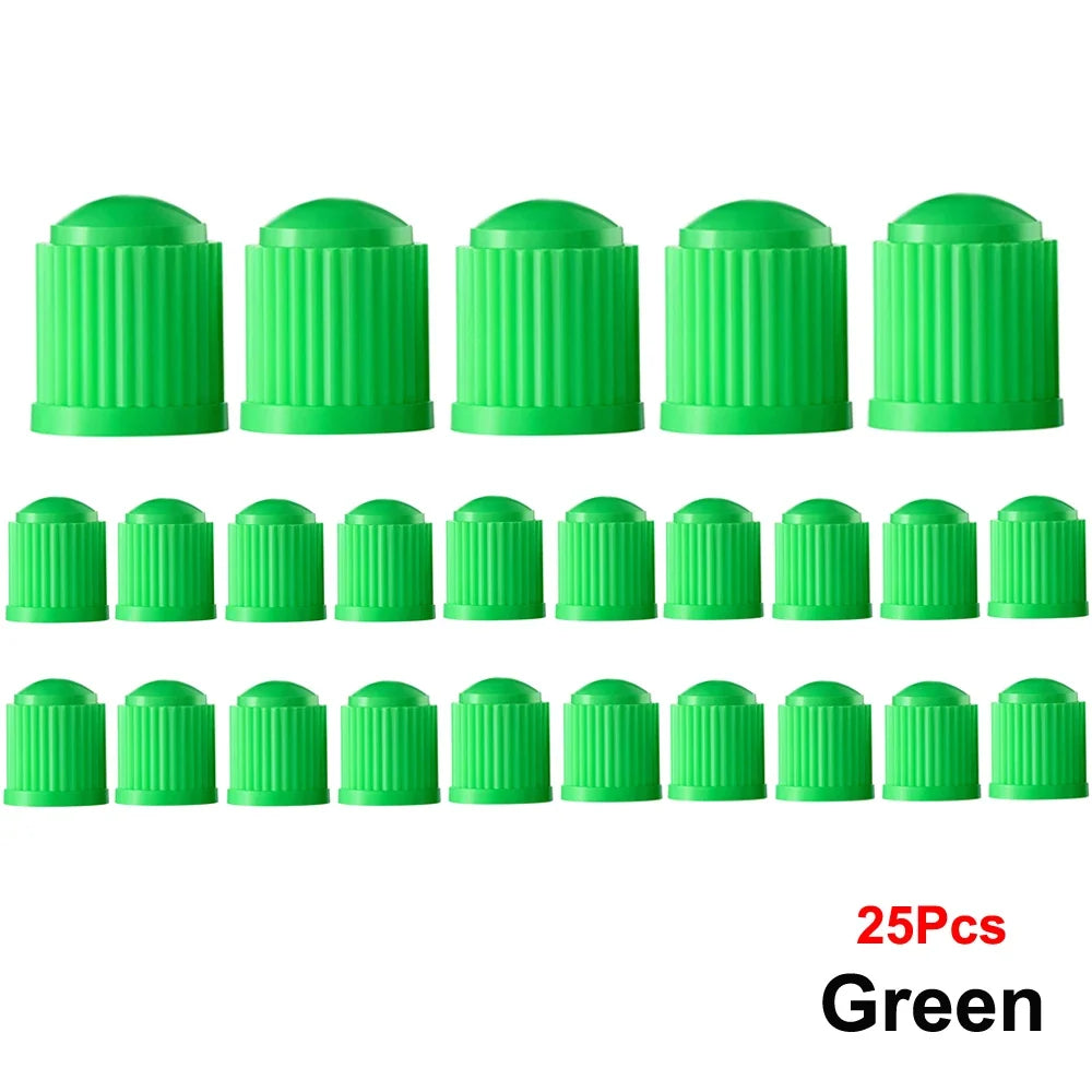 AUTCOAT Tire Stem Valve Caps | Universal Plastic Valve Covers for Cars, Trucks, Bikes MyPetiteCar.com