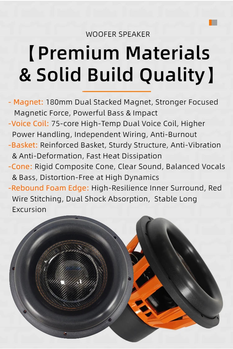 12-Inch SPL Car Subwoofer Bestbuyback