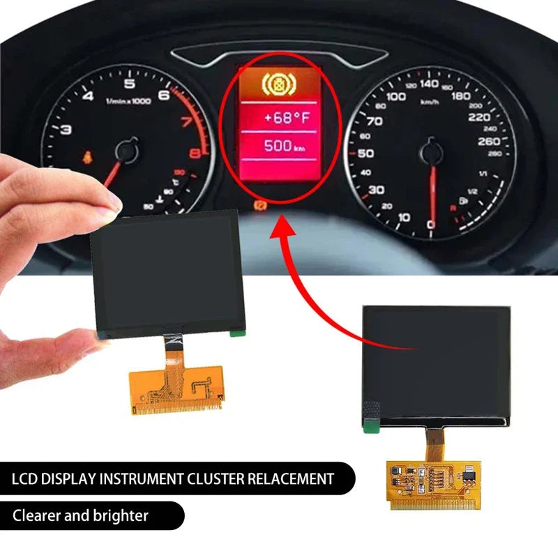 Car LCD Display for VW Golf Audi A3 A4 A6 S3 8L 8N A6 C5 4B Passat Seat TT VDO | Dashboard Screen Replacement MyPetiteCar.com