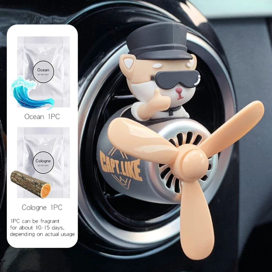 Basketball Airplane Car Air Freshener Vent Clip