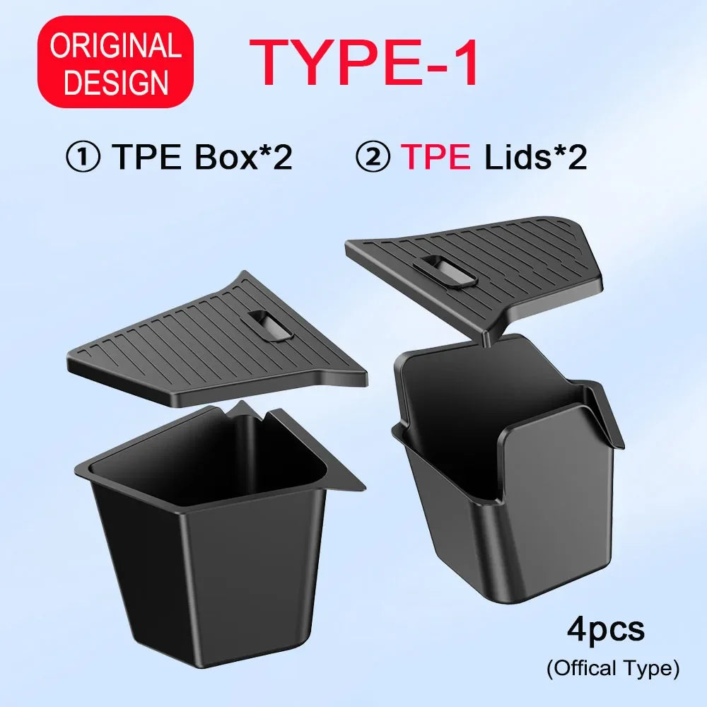 Trunk Side Storage Box for Tesla Model Y Juniper 2025 | TPE MyPetiteCar.com