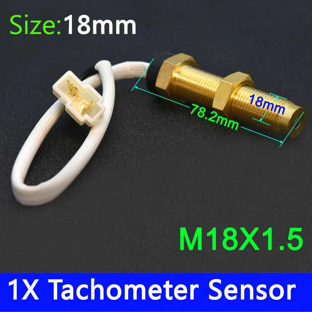 Car Boat Diesel Engine 5 Gauge Instrument Panel Set | GPS Speedometer Tachometer Fuel Oil Pressure Volt MyPetiteCar.com