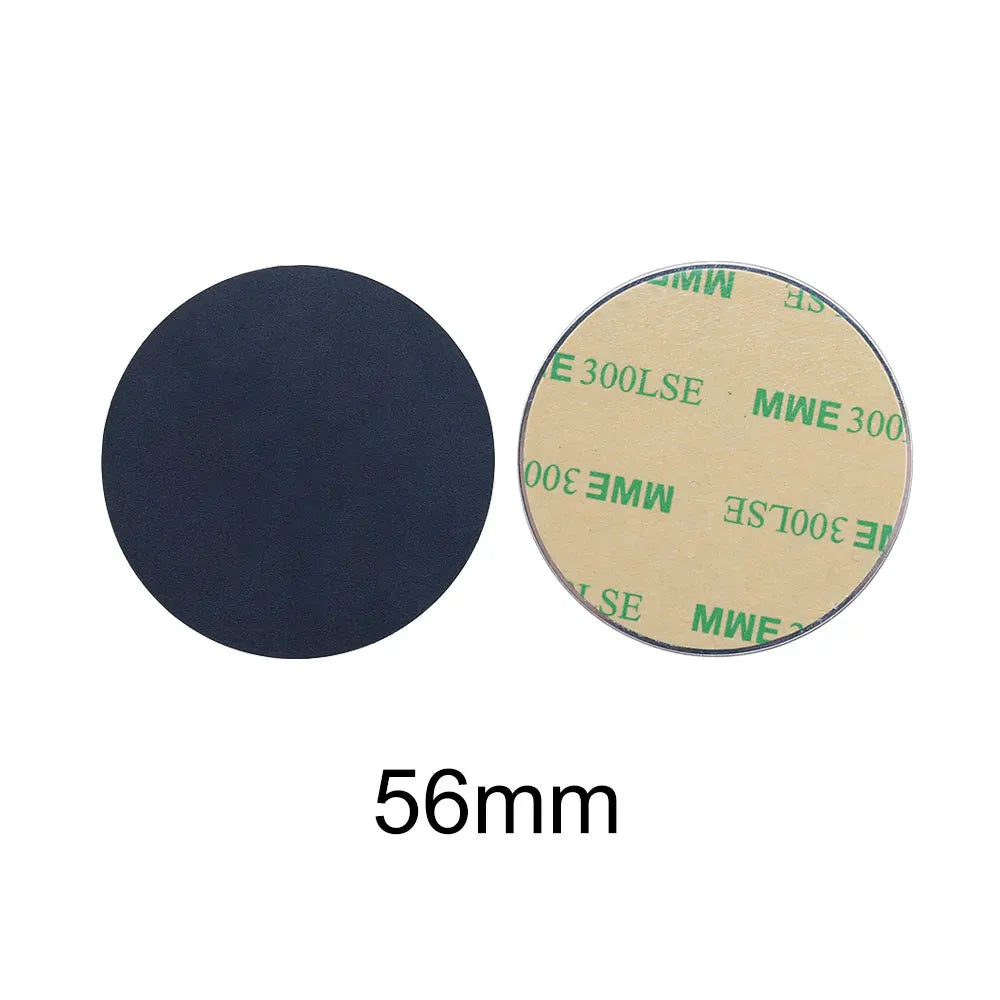 10pcs Black Magnetic Metal Plates for Car Phone Holder | Universal Iron Sheet Disk Sticker Mount MyPetiteCar.com
