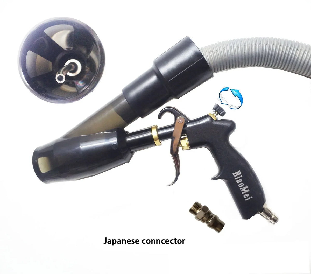 Car Interior Detailing Tornado Air Blow Gun | Cleaning Tool for Dust and Dirt MyPetiteCar.com