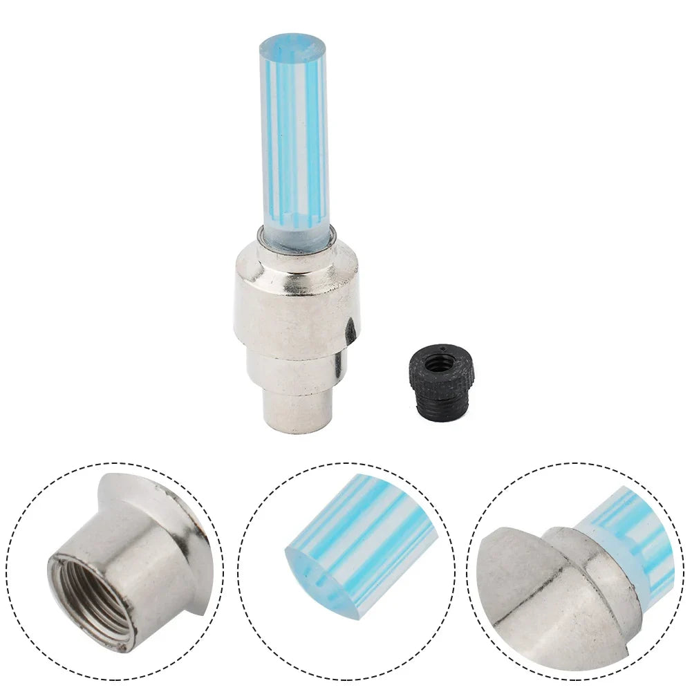 LED Valve Stem Cap Light | Motion-Activated Wheel Tire Light for Bike Car Motorcycle MyPetiteCar.com