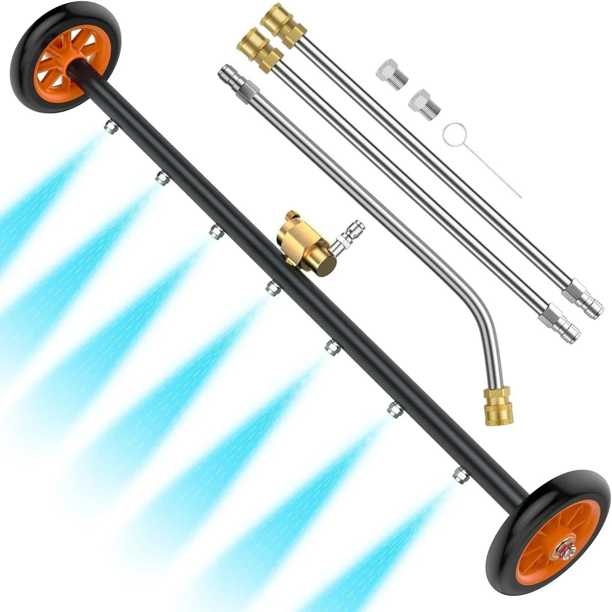 4000PSI High Pressure Car Underbody Chassis Washer | Undercarriage Cleaner Water Broom Kit MyPetiteCar.com