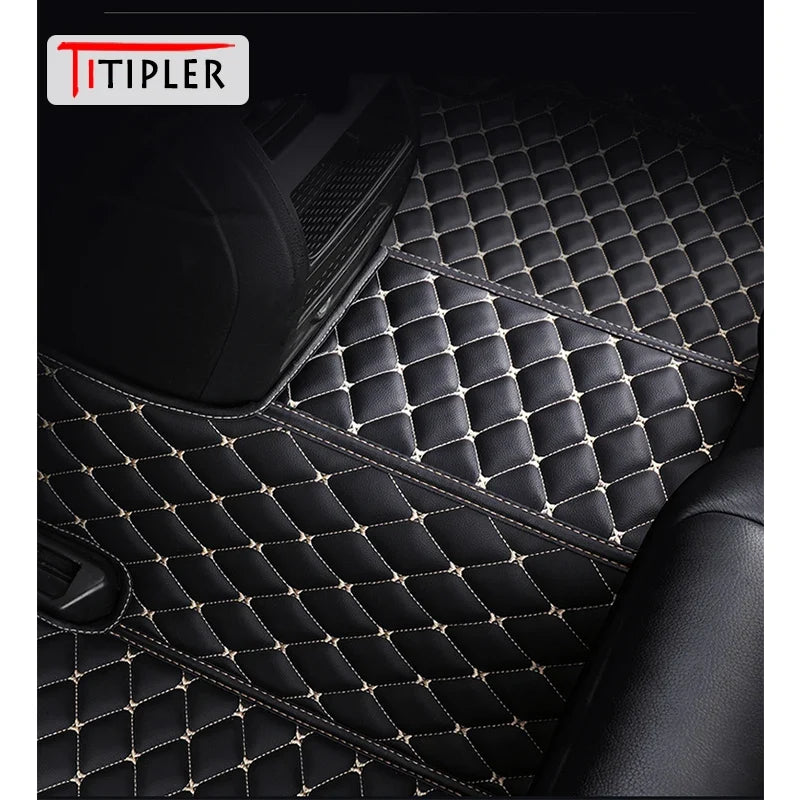 Custom Car Floor Mats For DS4 Synthetic Fiber Artificial Leather