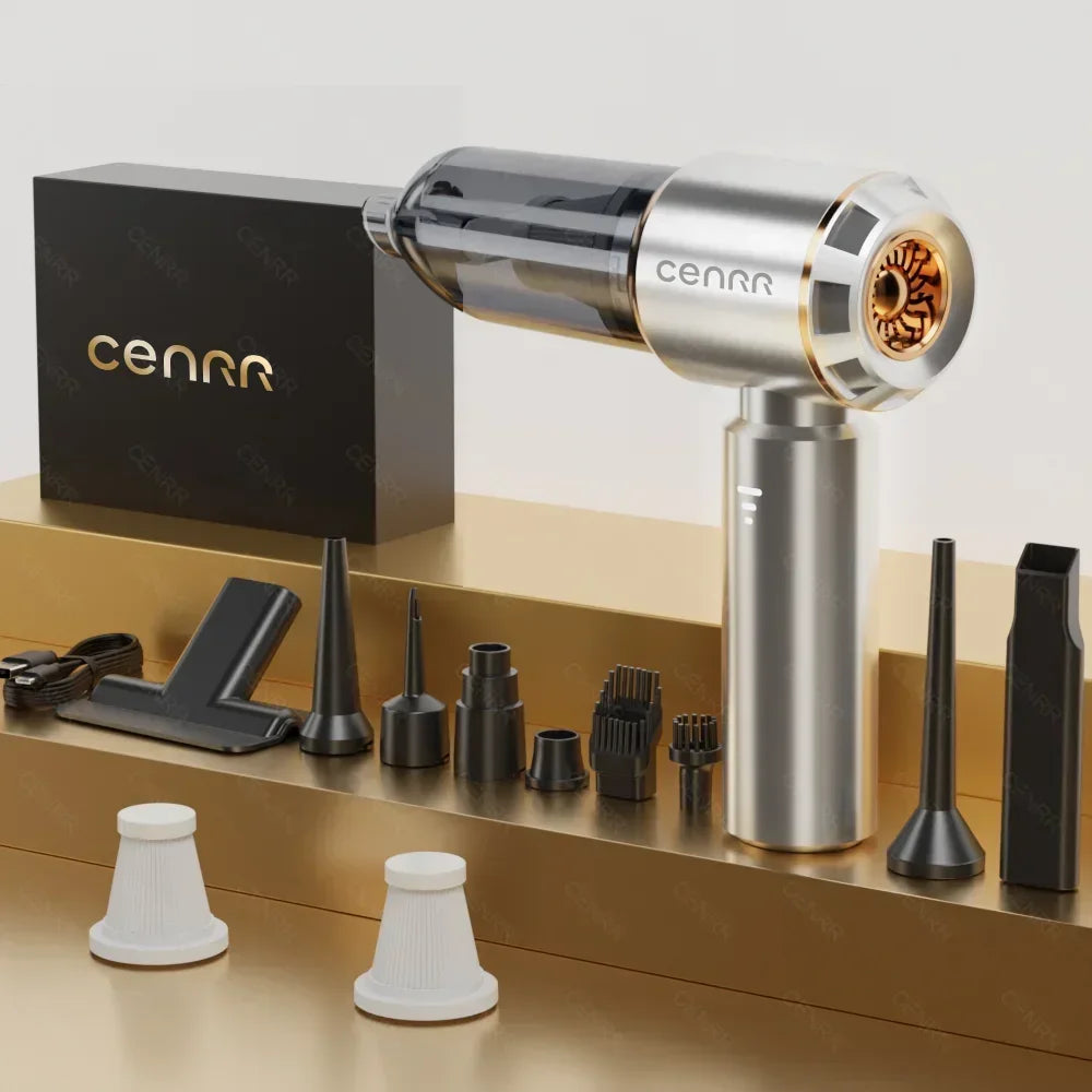 CENRR 998000PA Cordless Car Vacuum Cleaner | Strong Suction Handheld Vacuum MyPetiteCar.com