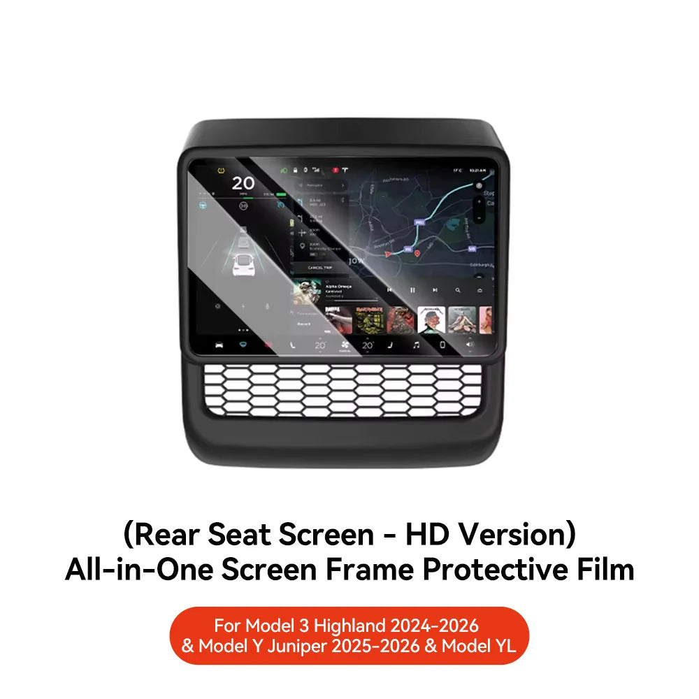YZ Tesla Model 3/Y/Highland/Juniper Rear Console Air Vent Cover | Interior Dust Protection MyPetiteCar.com