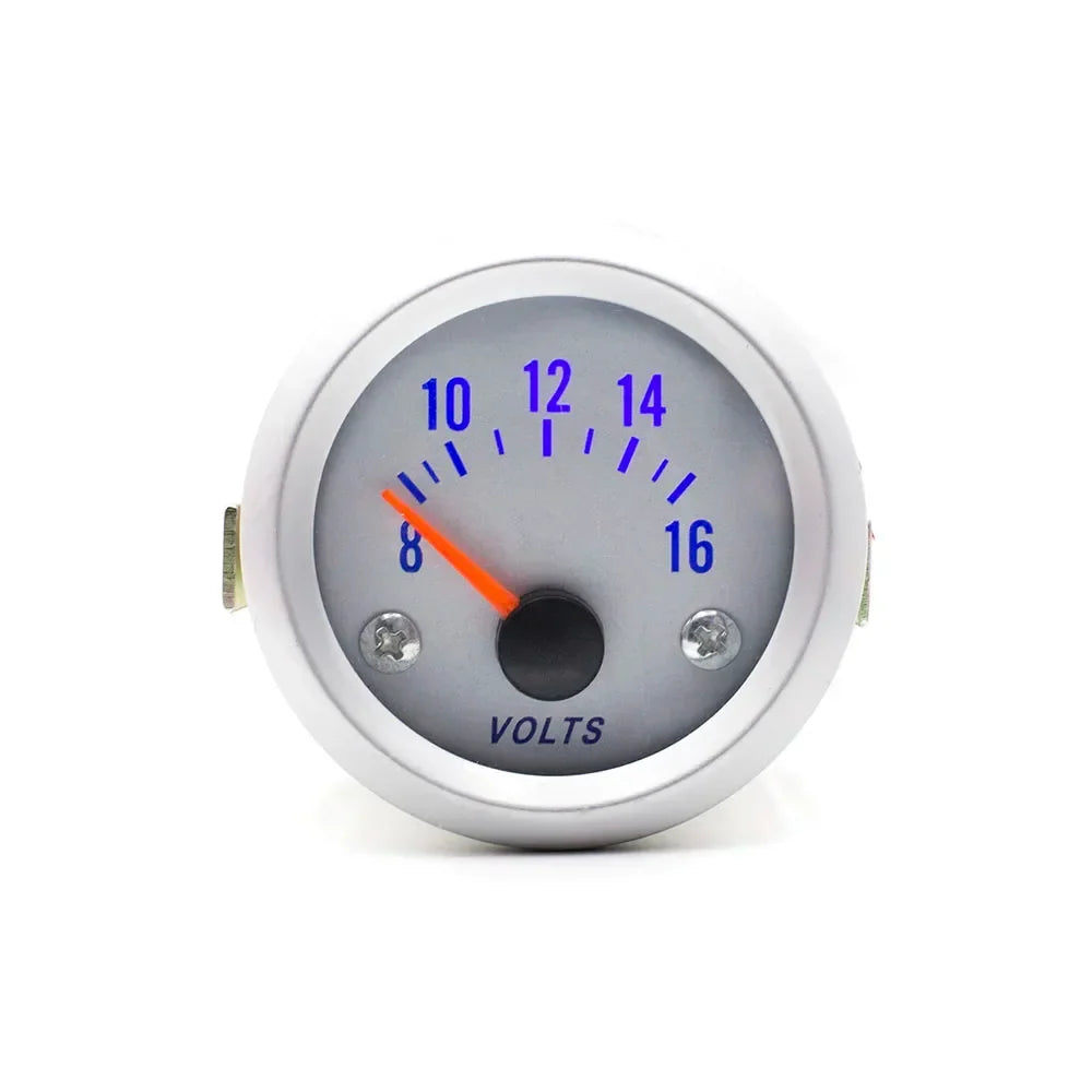 52mm 7-in-1 Car Gauge Set | LED Boost, Water Temp, Oil Pressure & Tachometer