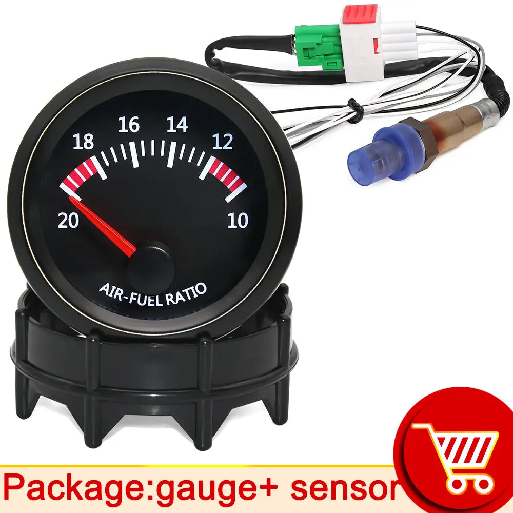 52mm Air Fuel Ratio Gauge with Narrowband O2 Sensor | 12V Stepper Motor MyPetiteCar.com