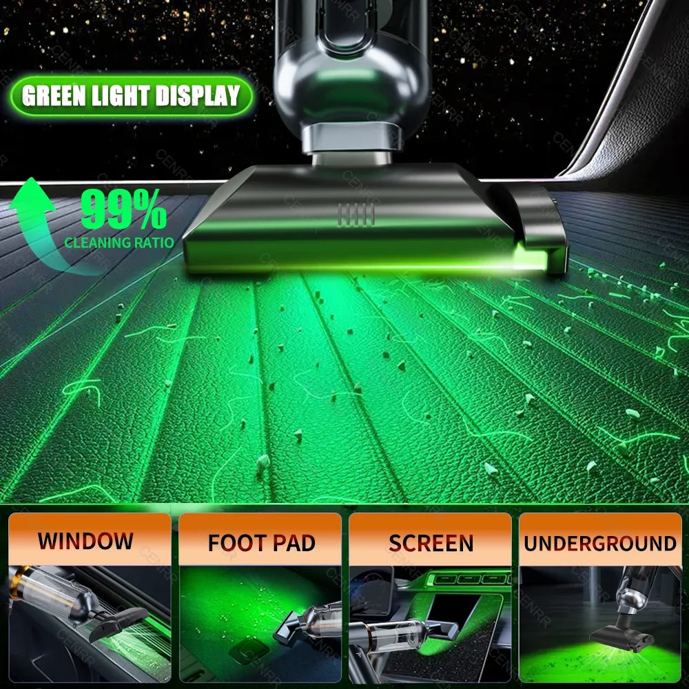 CENRR 998000PA Mini Cordless Car Vacuum Cleaner | Powerful Handheld Blower for Auto & Home MyPetiteCar.com