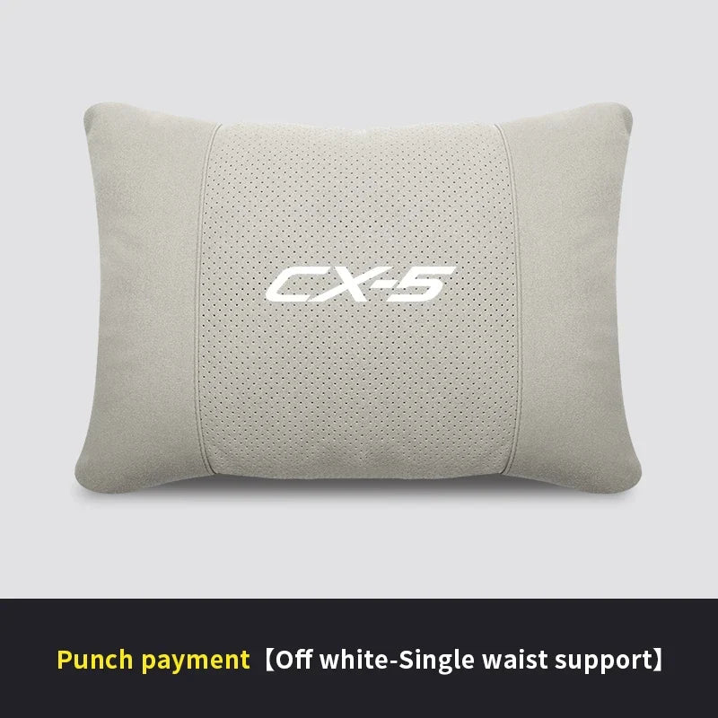 Suede Car Headrest Neck Pillow | Maybach S-Class Inspired Design MyPetiteCar.com