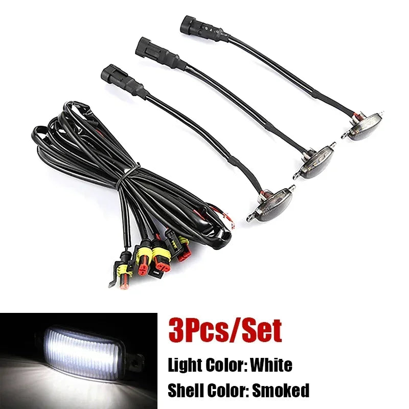 Universal LED Car Front Grille Lights | Eagle Eye Lamp with Harness for Pickup, Off-Road, SUV, Ford, Toyota MyPetiteCar.com