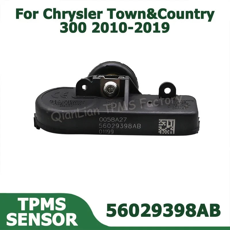 433MHz TPMS Sensor for Jeep Wrangler Unlimited 2006-2019 | Direct Replacement Tire Pressure Monitoring System