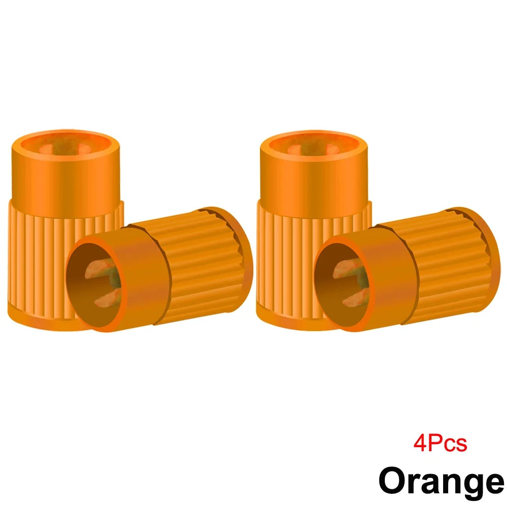 Plastic Tire Valve Caps with Built-in Valve Core Remover | Universal Stem Covers for Cars, Bikes, Trucks MyPetiteCar.com
