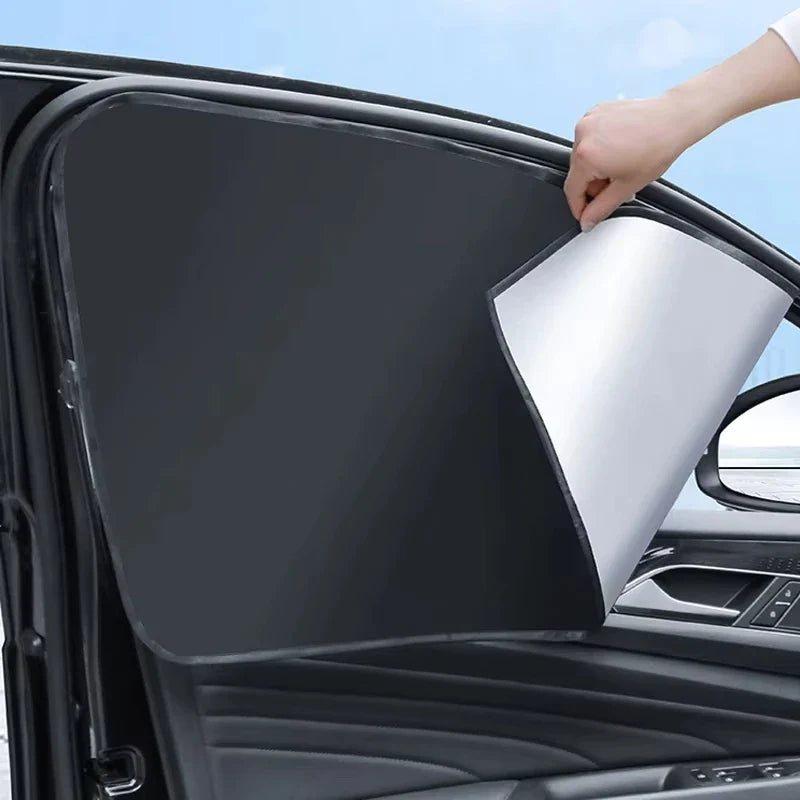 Car Side Window Sun Shade | Magnetic UV Protection Curtains for Privacy and Heat Reduction MyPetiteCar.com