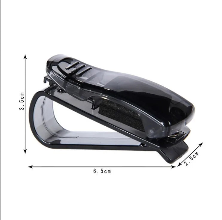 Universal Car Auto Sun Visor Glasses Box Sunglasses Clip Card Ticket Holder Stand Fastener Pen Case Eyeglasses Car Accessories MyPetiteCar.com