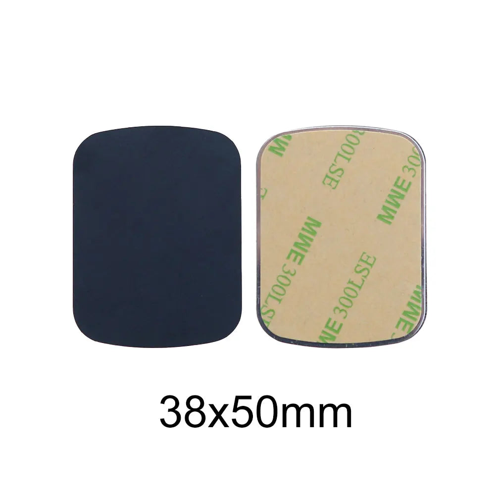 10pcs Black Magnetic Metal Plates for Car Phone Holder | Universal Iron Sheet Disk Sticker Mount MyPetiteCar.com