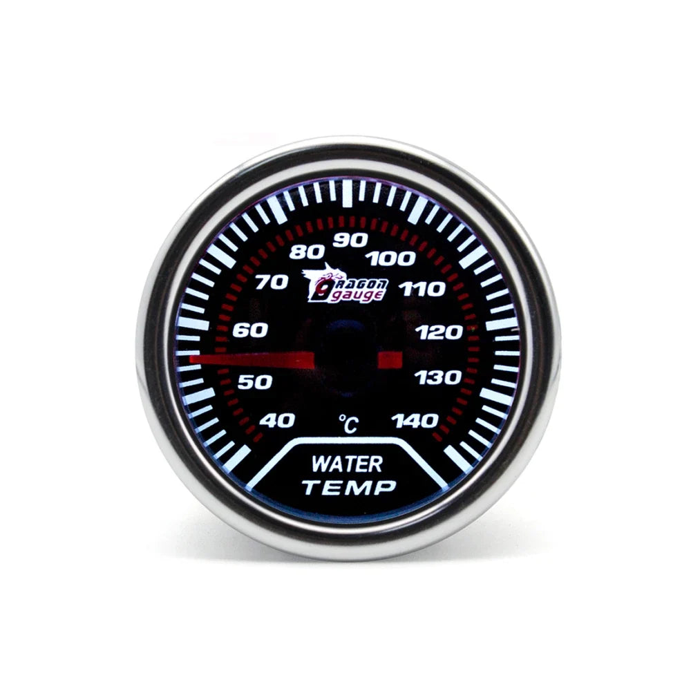 2" 52mm Car Turbo Gauge Set | Boost Water Temp Oil Pressure Tachometer Voltmeter