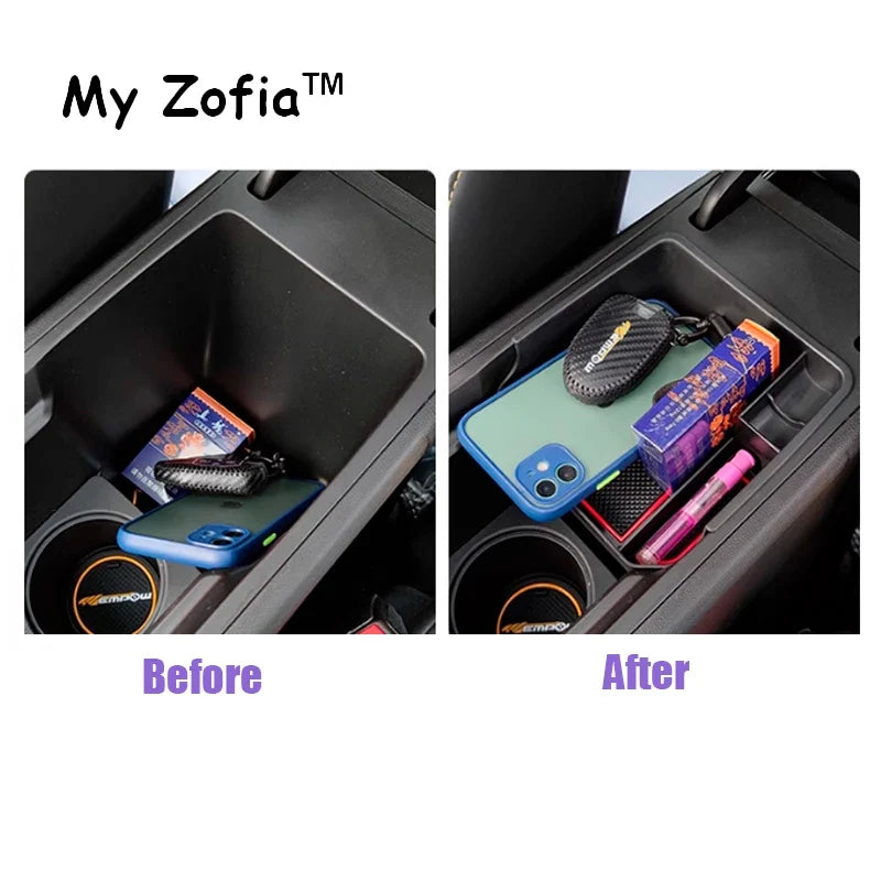 For New Dodge Attitude GT GAC Empow 2024 2025 Car Center Armrest Storage Box | Plastic Accessories MyPetiteCar.com