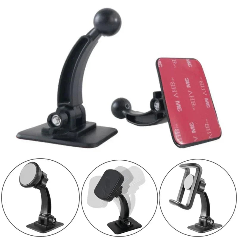 17mm Ball Head Car Phone Holder Base | Dashboard Mount Adapter MyPetiteCar.com