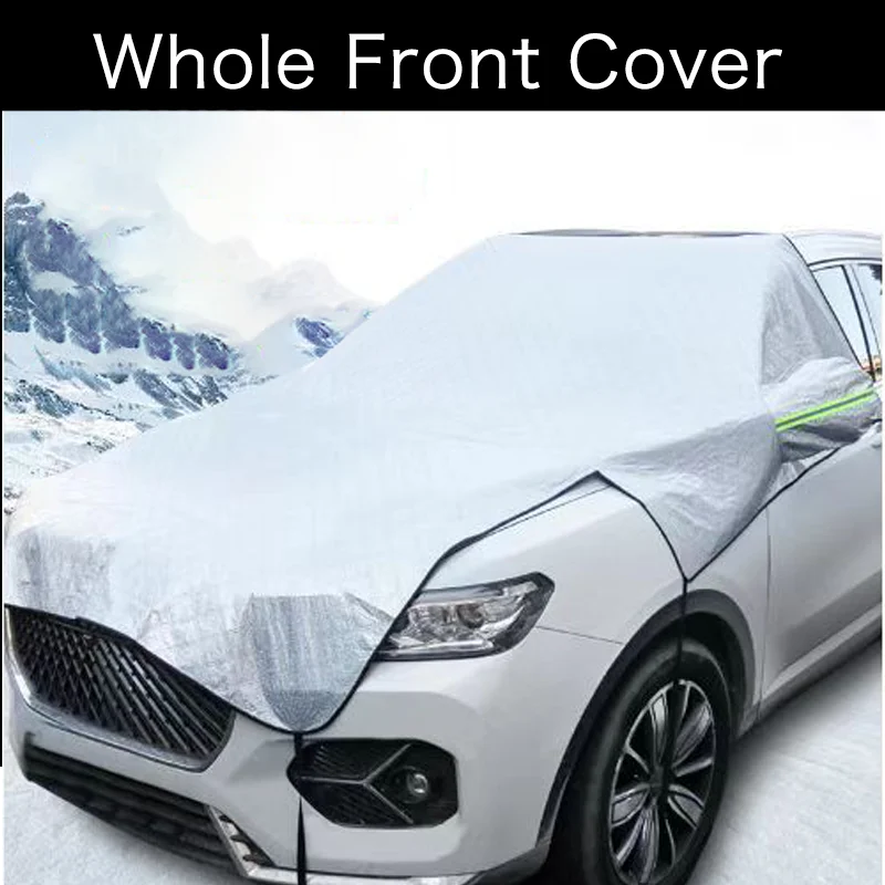 Car Windshield Snow Shield Cover | All-Season Front Window Frost and Sun Protection