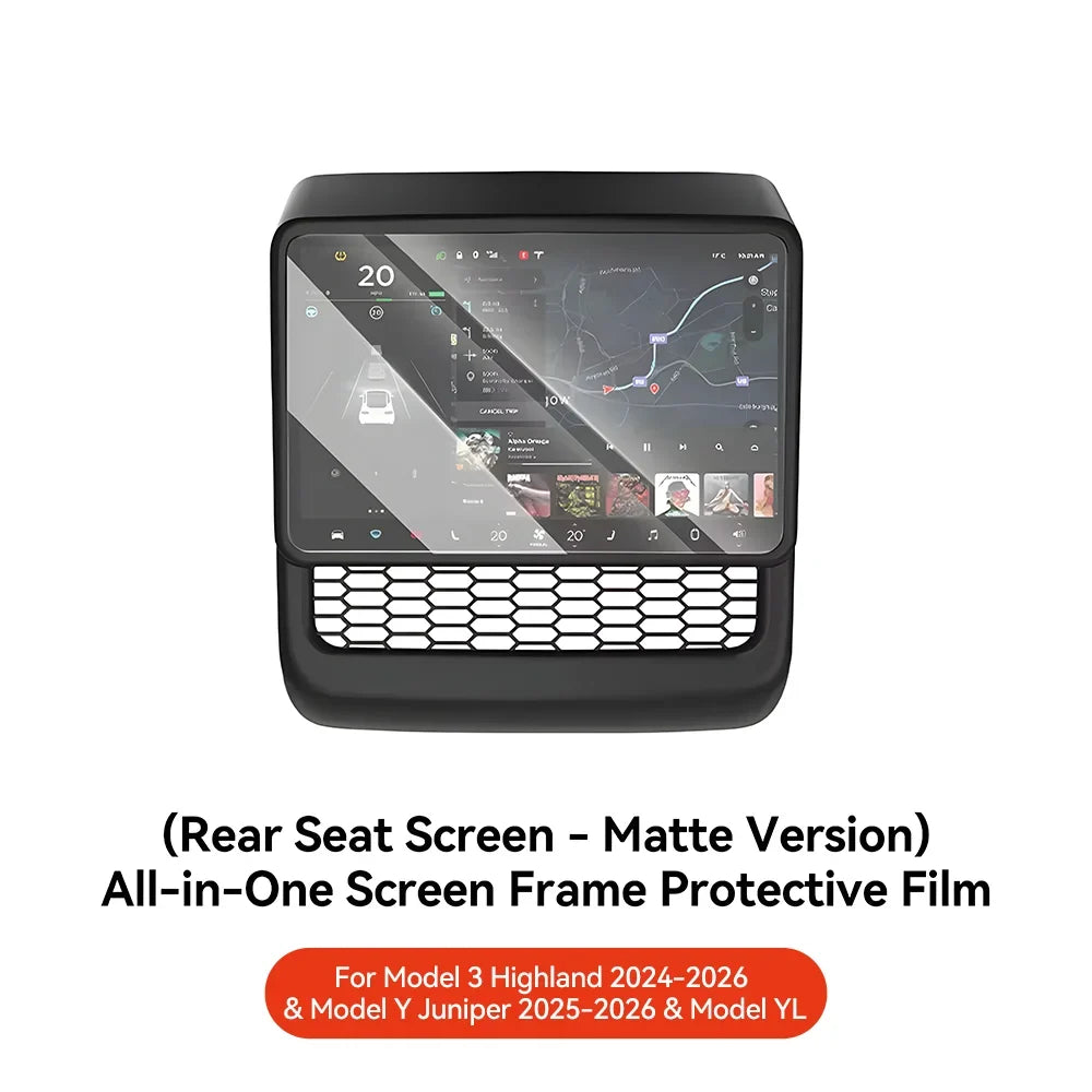 YZ Tesla Model 3/Y/Highland/Juniper Rear Console Air Vent Cover | Interior Dust Protection MyPetiteCar.com