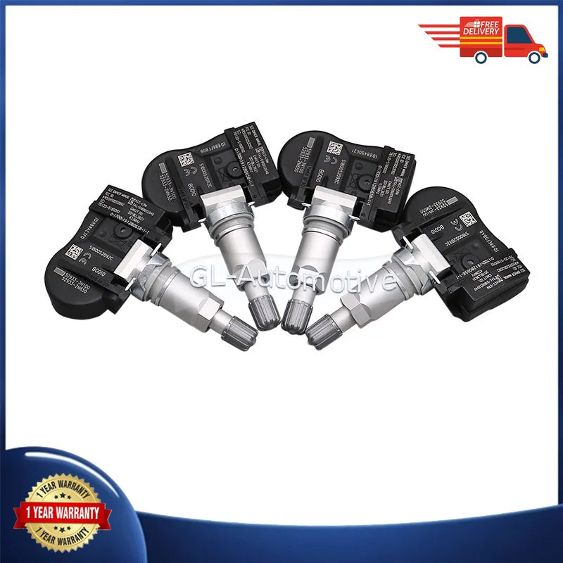 4PCS 433MHz TPMS Sensor Tire Pressure Monitoring Sensor for Hyundai Equus 2009-2016 | Direct Fit Replacements MyPetiteCar.com