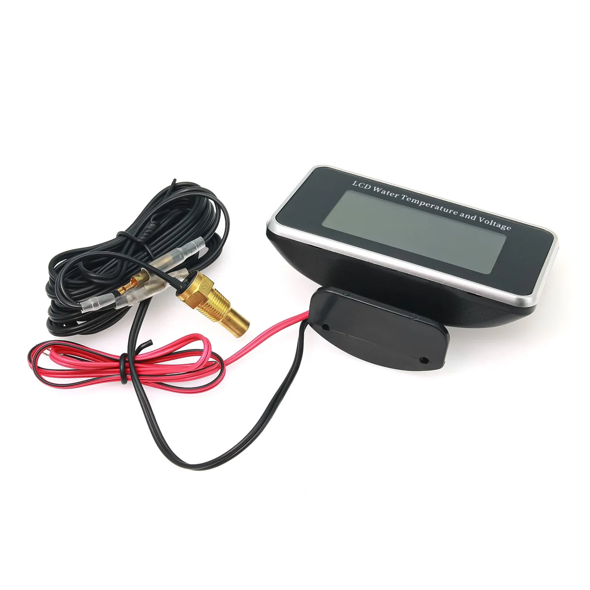 HD Car LCD Water Temperature Meter Thermometer Voltmeter Gauge | 2in1 Temp & Voltage Meter for 12V/24V Vehicles MyPetiteCar.com
