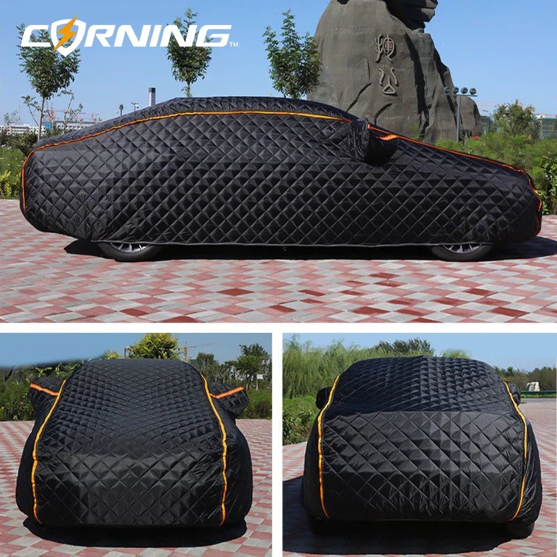 Car Covers Winter Windshield Resistant Cover Snow Hail Proof Protect Outdoor Awning Auto Front Windscreen Frost Prevention Outer | CORNING Winter Car Cover MyPetiteCar.com