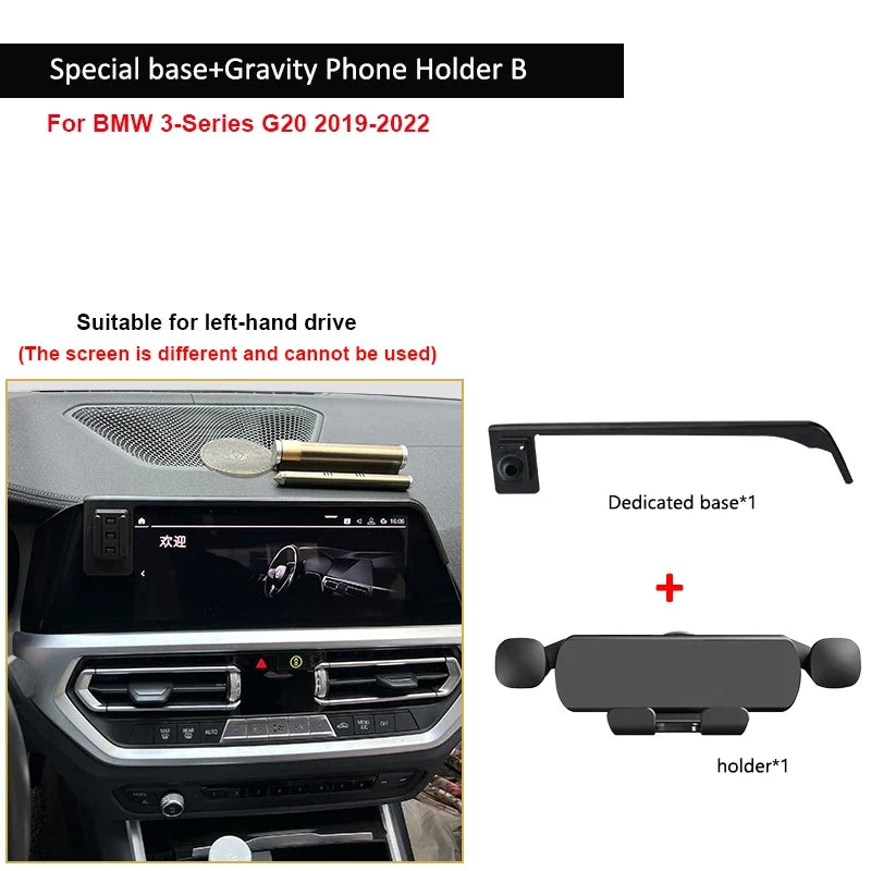 Phone Holder for BMW 3 Series 320 330 340 G20 2019–2022