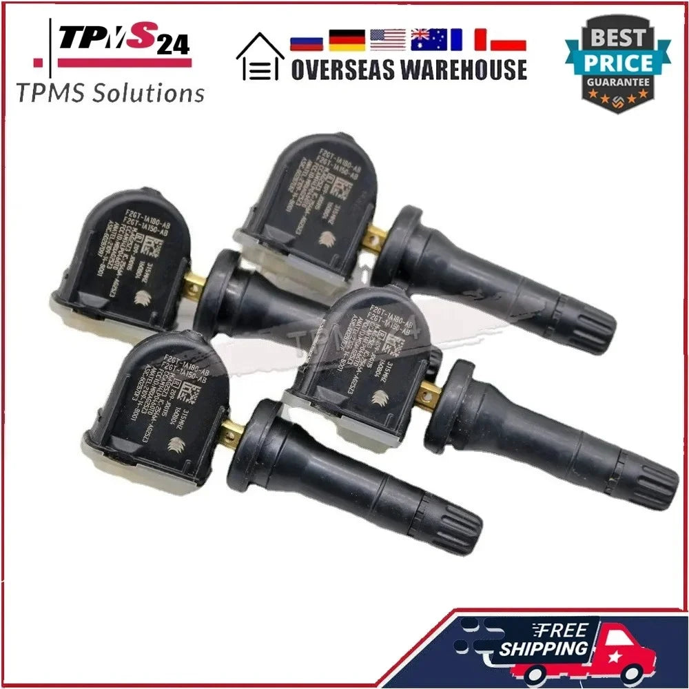 4PCS TPMS Tire Pressure Monitor Sensor F2GT-1A180-AB for 2015-2018 Ford Edge F-150 Mustang Explorer | 315MHz MyPetiteCar.com