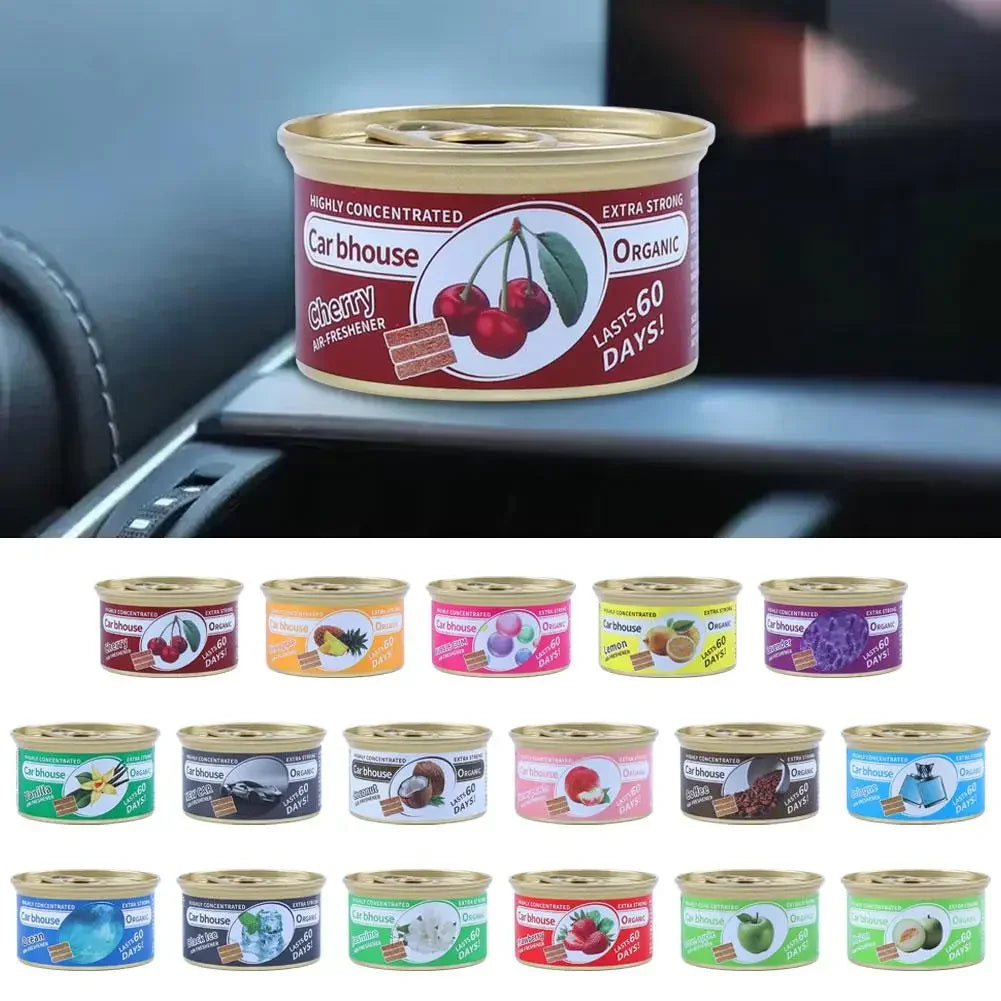 Coffee Wood Block Car Air Freshener | Long-Lasting Auto Deodorant