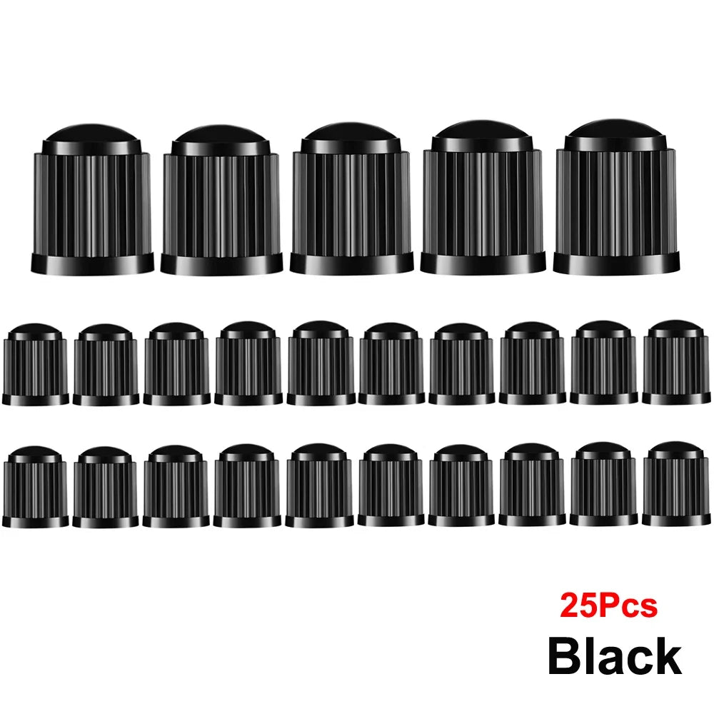 AUTCOAT Tire Stem Valve Caps | Universal Plastic Valve Covers for Cars, Trucks, Bikes MyPetiteCar.com
