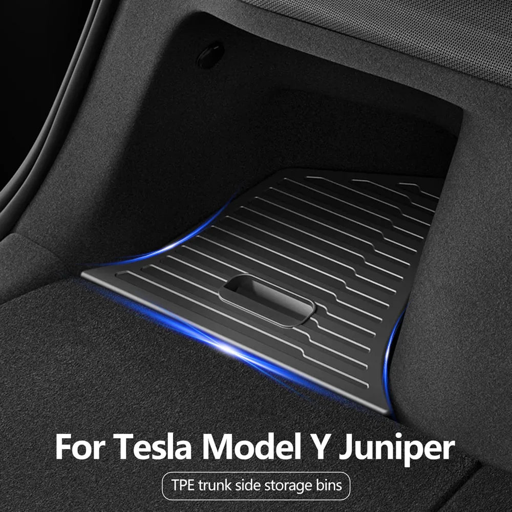 Trunk Side Storage Box for Tesla Model Y Juniper 2025 | TPE MyPetiteCar.com