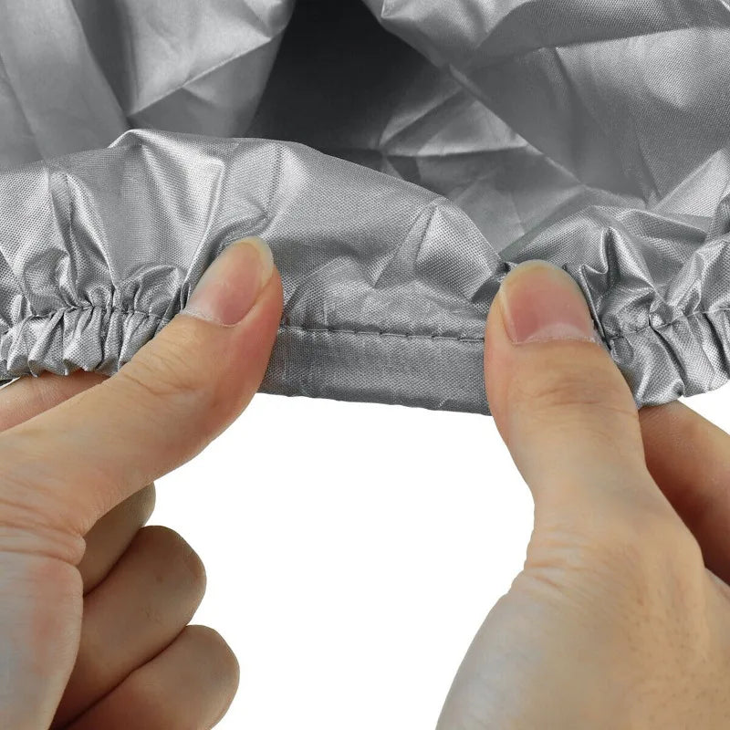 Silver SunShield Cover for Jeep Wrangler TJ 1997-2006 | Weatherproof Half Car Cover