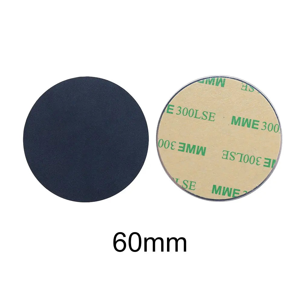 10pcs Black Magnetic Metal Plates for Car Phone Holder | Universal Iron Sheet Disk Sticker Mount MyPetiteCar.com