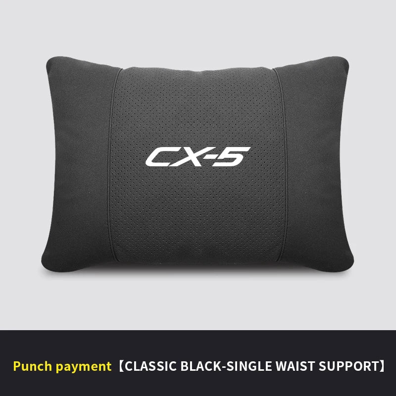 Suede Car Headrest Neck Pillow | Maybach S-Class Inspired Design MyPetiteCar.com