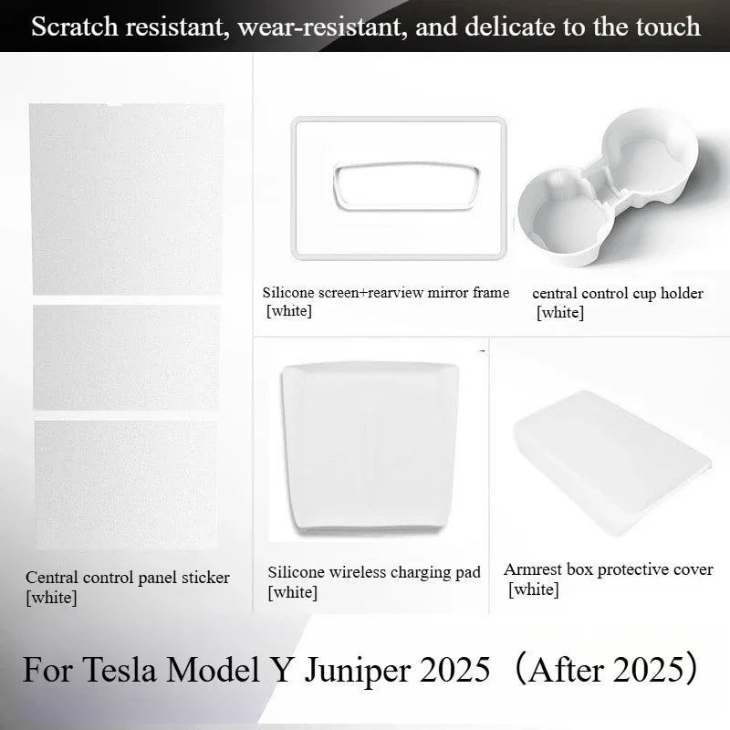 Tesla Model Y Juniper 2025 Center Console Organizer Set