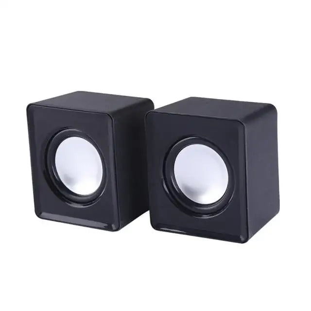 AyeBeau USB Computer Speaker | 2.0 Stereo Desktop Soundbar for PC Laptop MyPetiteCar.com