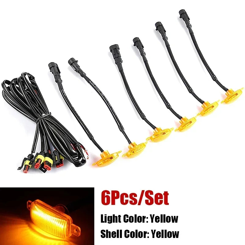 Universal LED Car Front Grille Lights | Eagle Eye Lamp with Harness for Pickup, Off-Road, SUV, Ford, Toyota MyPetiteCar.com